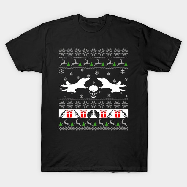 Ugly Christmas Sweater Us Army Aircraft Funny Xmas Gifts Gifts T-Shirt by sheehan.terry24